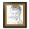 ArtToFrames 18x20" Matted Picture Frame with 14x16" Single Mat Photo Opening Framed in 1.25" Black and 2" Mat (FWM-3926-18x20)